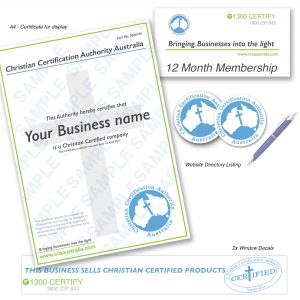 12 Month Certification Package